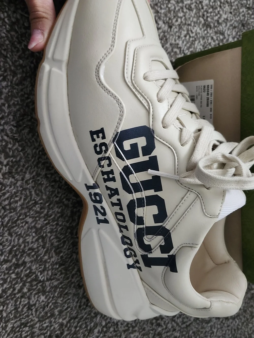 Gucci Cream 'Eschatology 1921' Rhyton Sneakers